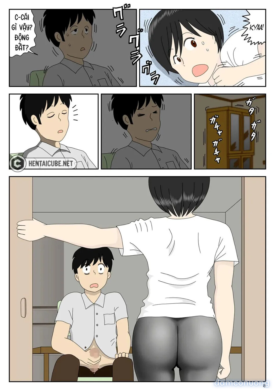 Bị mẹ phát hiện đang rình trộm thủ dâm [Onaneta Kaa-san; Masturbating to Mom] 
