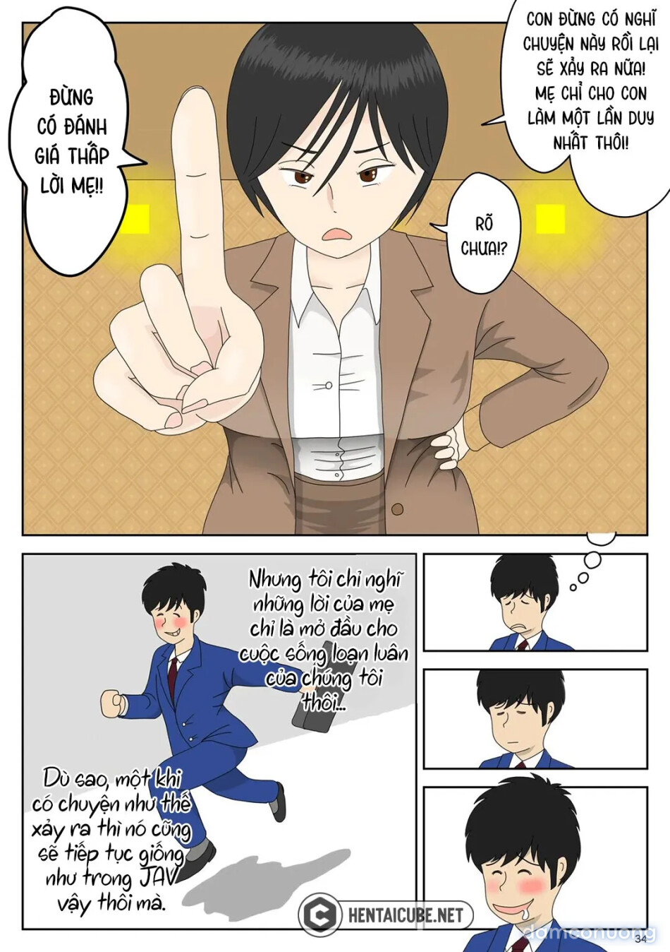 Bị mẹ phát hiện đang rình trộm thủ dâm [Onaneta Kaa-san; Masturbating to Mom] 