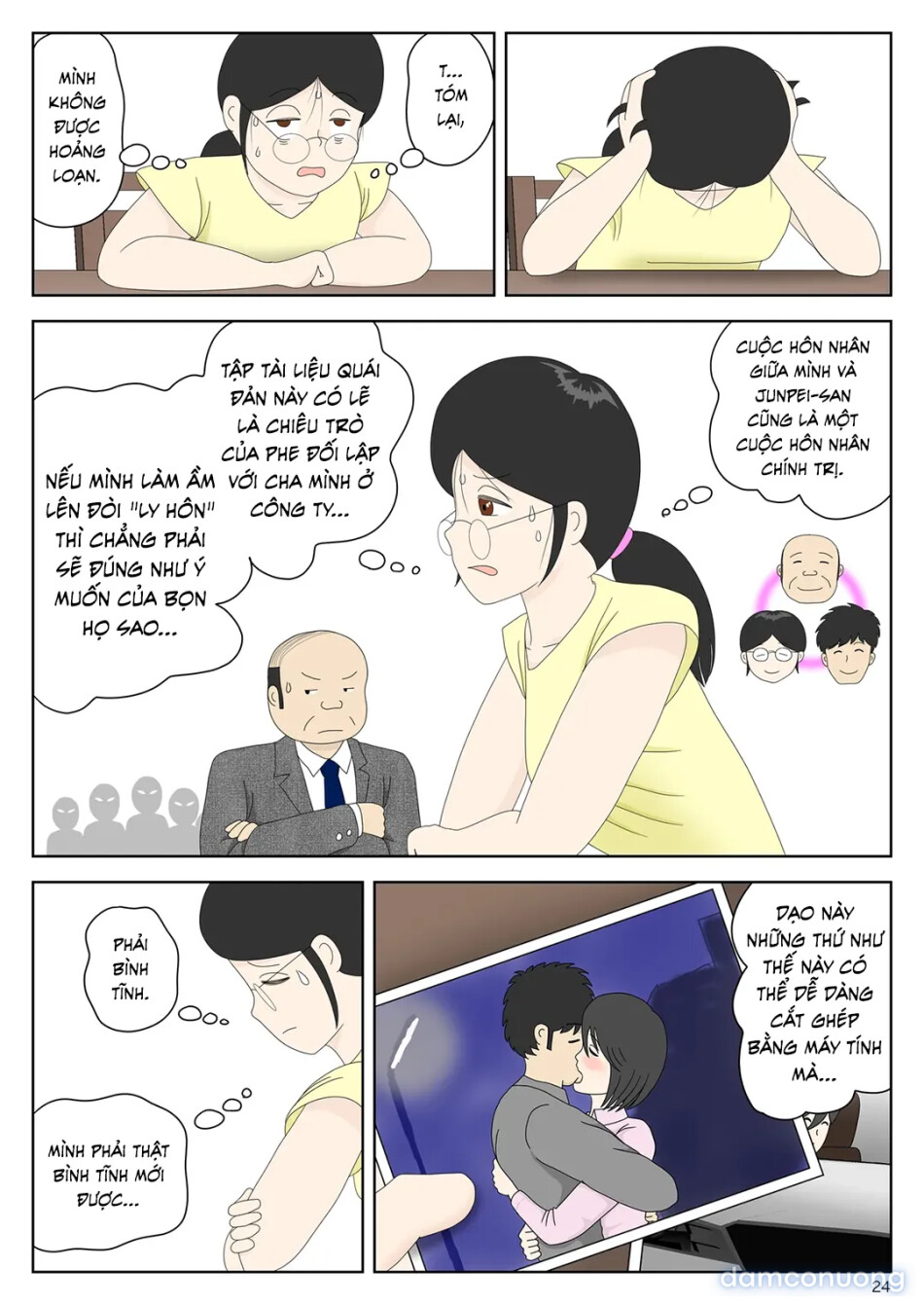 Bị mẹ phát hiện đang rình trộm thủ dâm [Onaneta Kaa-san; Masturbating to Mom] 