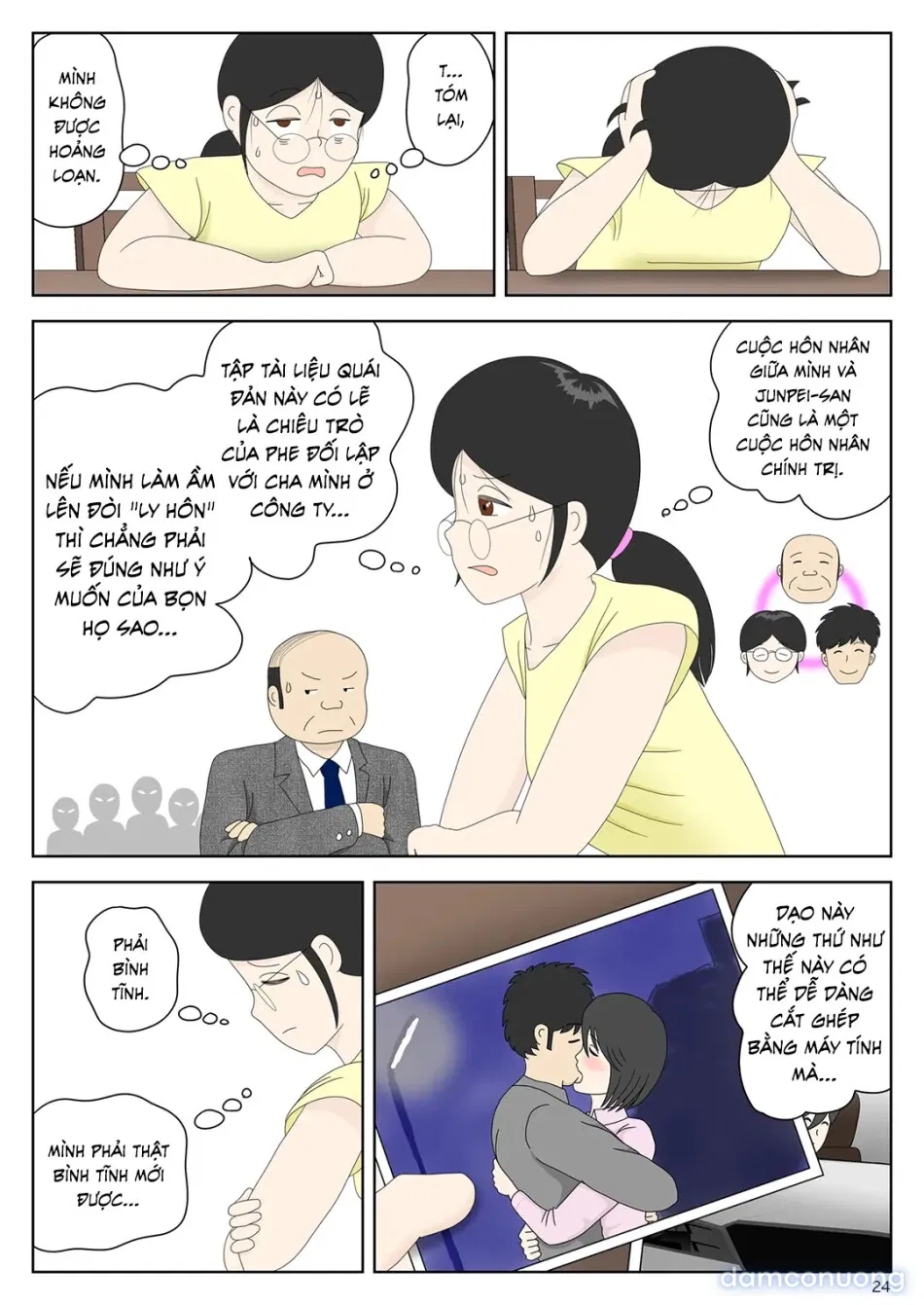 Bị mẹ phát hiện đang rình trộm thủ dâm [Onaneta Kaa-san; Masturbating to Mom] 