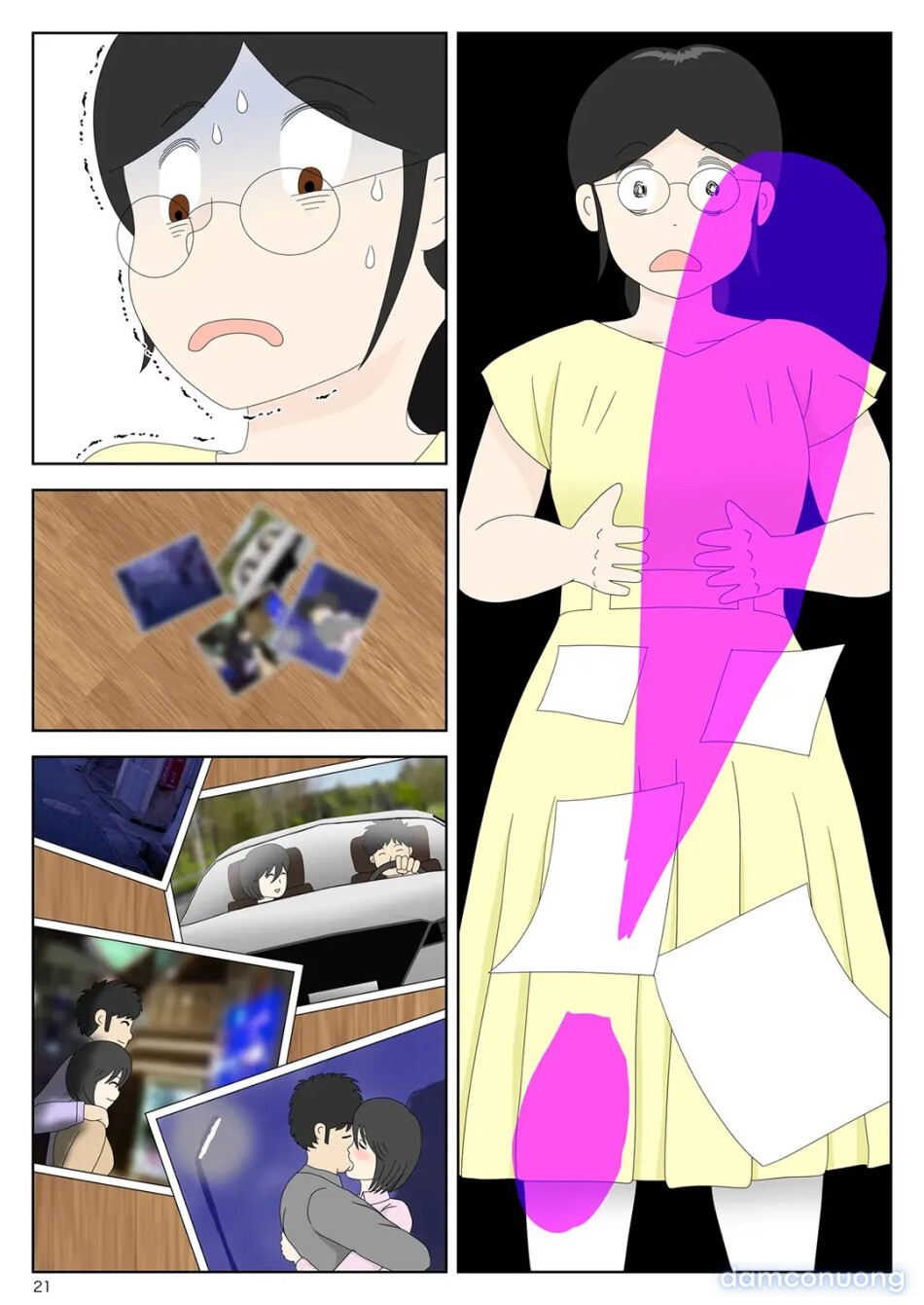 Bị mẹ phát hiện đang rình trộm thủ dâm [Onaneta Kaa-san; Masturbating to Mom] 