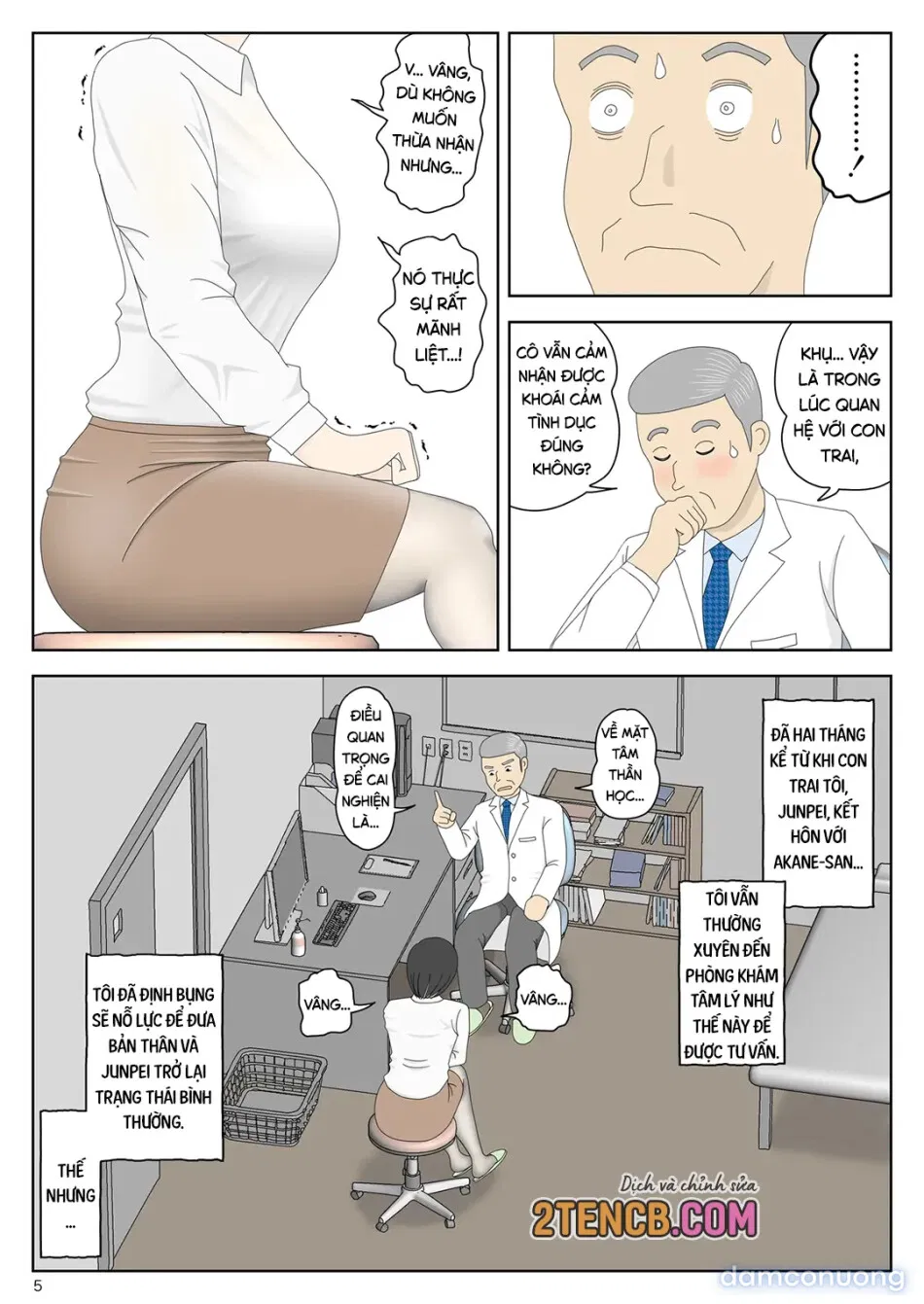 Bị mẹ phát hiện đang rình trộm thủ dâm [Onaneta Kaa-san; Masturbating to Mom] 