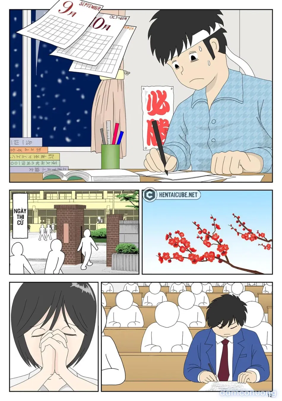 Bị mẹ phát hiện đang rình trộm thủ dâm [Onaneta Kaa-san; Masturbating to Mom] 