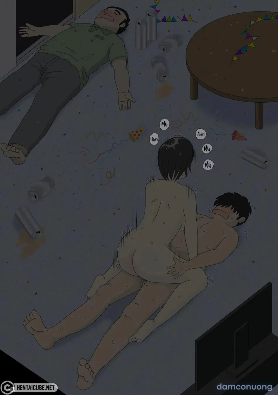 Bị mẹ phát hiện đang rình trộm thủ dâm [Onaneta Kaa-san; Masturbating to Mom] 