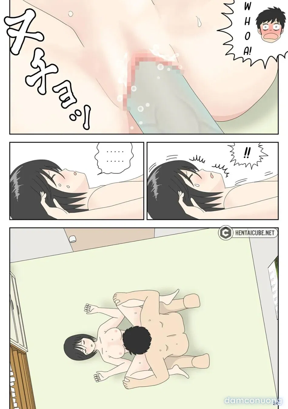 Bị mẹ phát hiện đang rình trộm thủ dâm [Onaneta Kaa-san; Masturbating to Mom] 