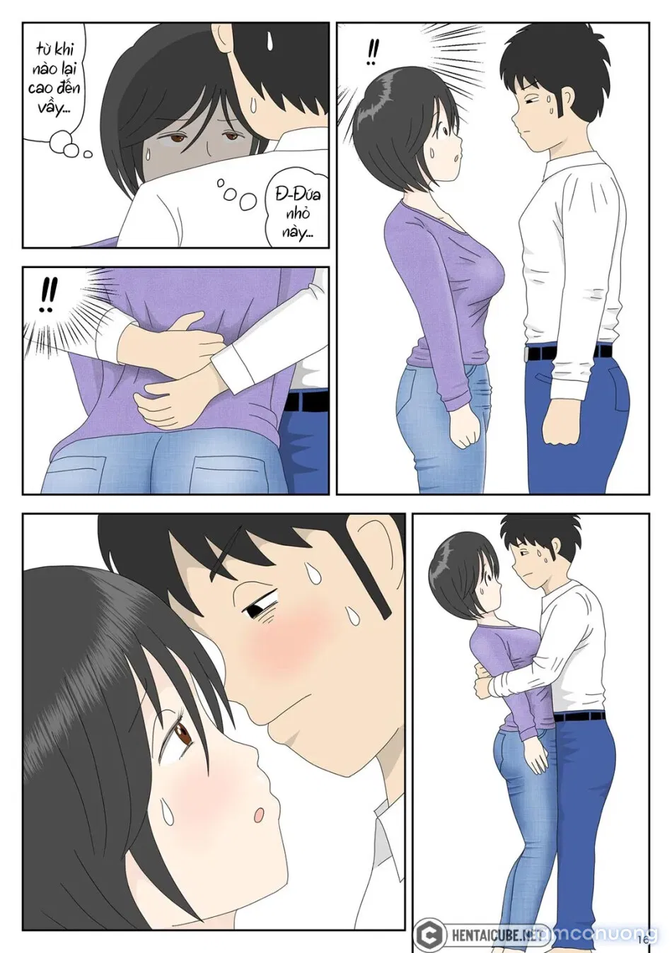 Bị mẹ phát hiện đang rình trộm thủ dâm [Onaneta Kaa-san; Masturbating to Mom] 