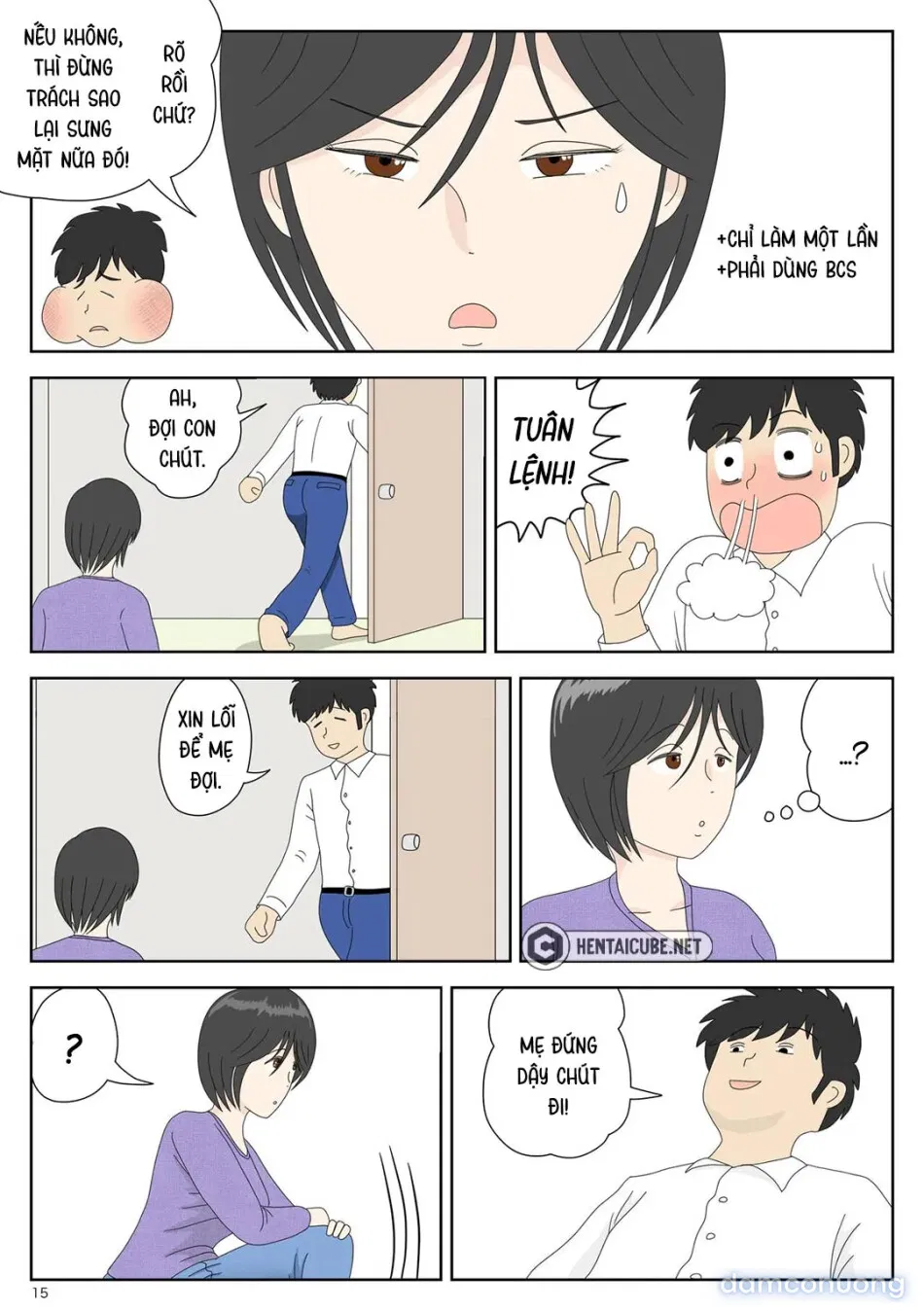 Bị mẹ phát hiện đang rình trộm thủ dâm [Onaneta Kaa-san; Masturbating to Mom] 