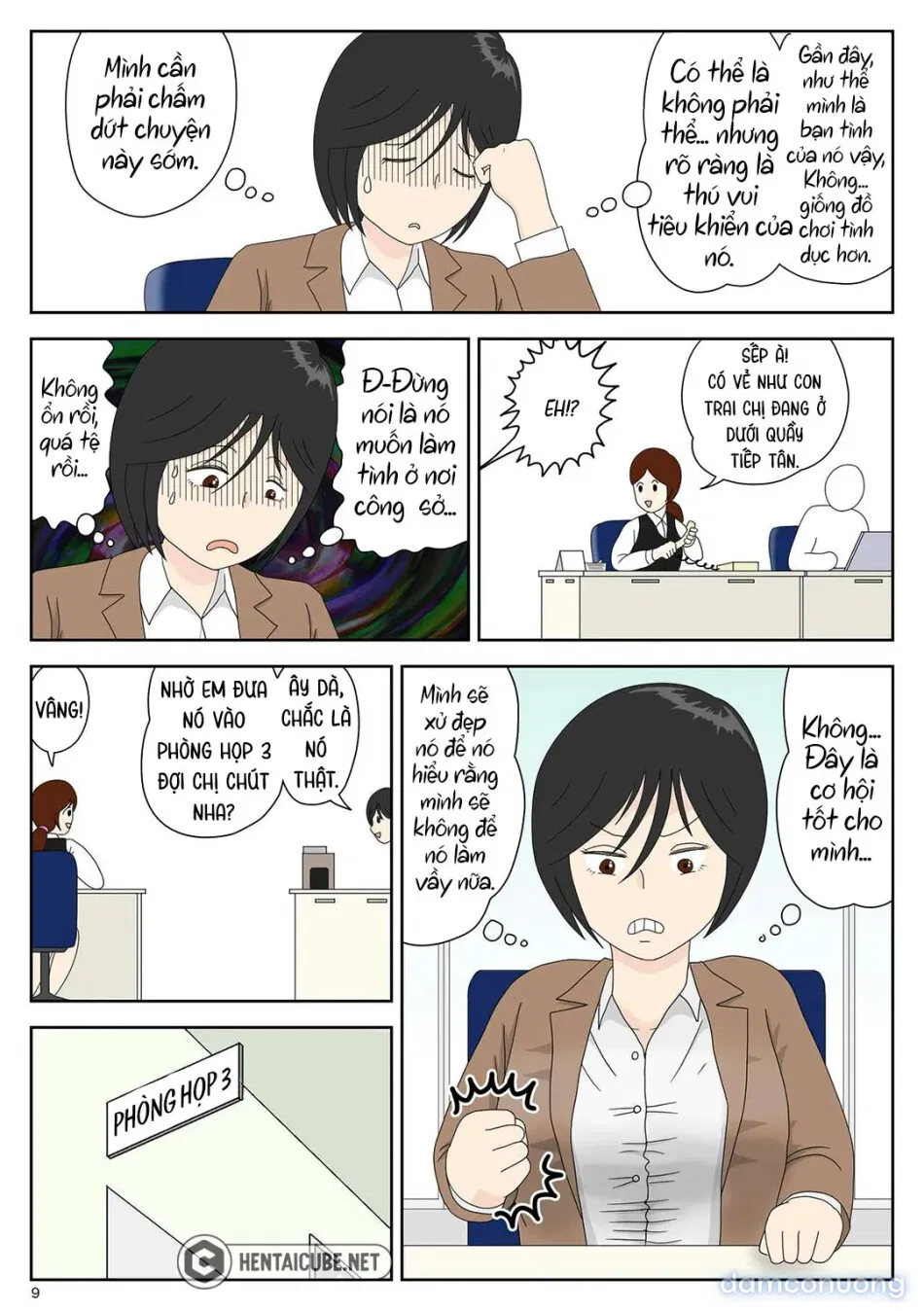 Bị mẹ phát hiện đang rình trộm thủ dâm [Onaneta Kaa-san; Masturbating to Mom] 