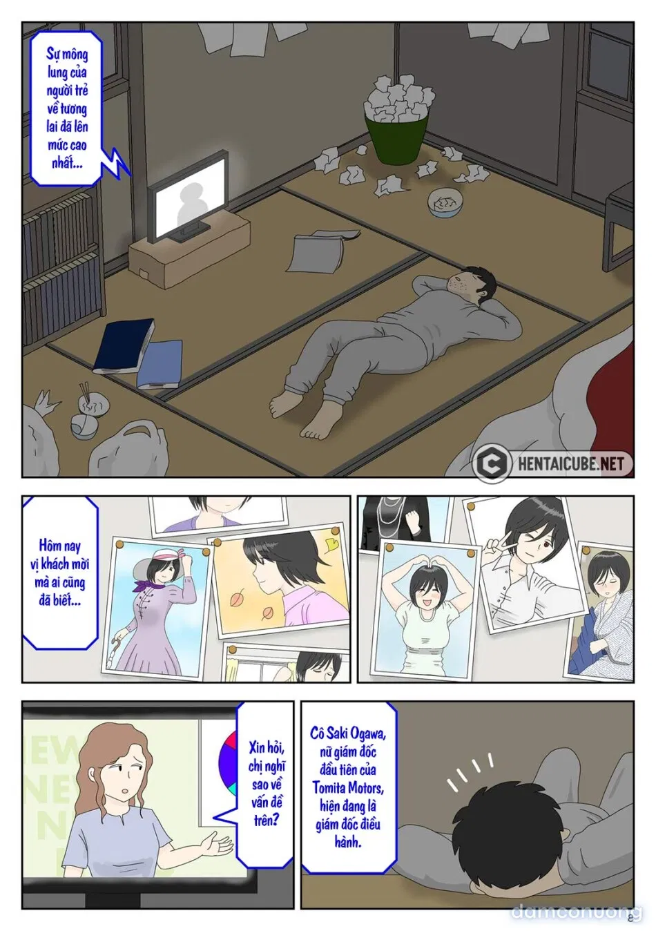 Bị mẹ phát hiện đang rình trộm thủ dâm [Onaneta Kaa-san; Masturbating to Mom] 