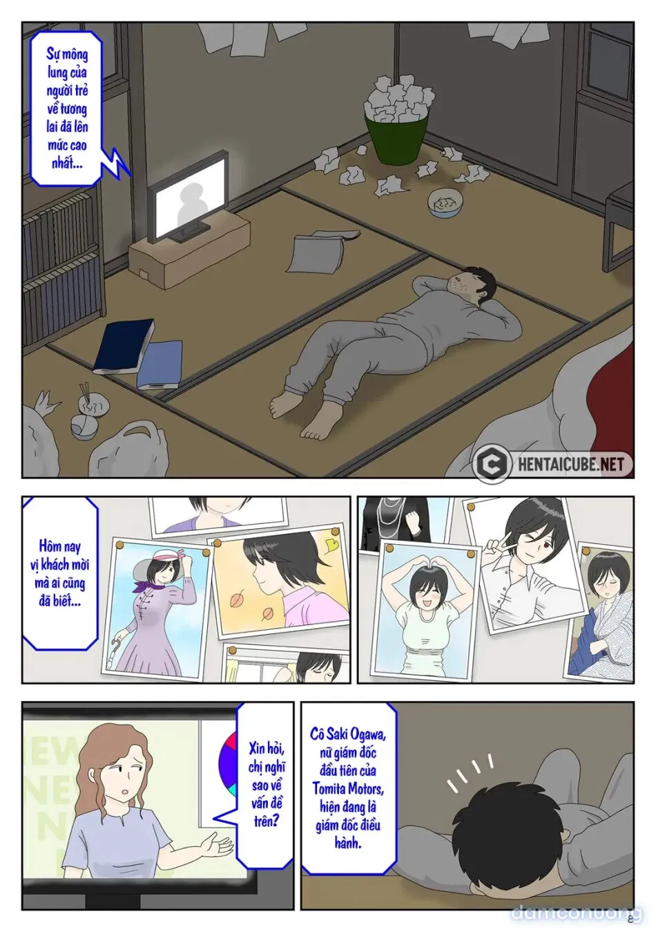 Bị mẹ phát hiện đang rình trộm thủ dâm [Onaneta Kaa-san; Masturbating to Mom] 