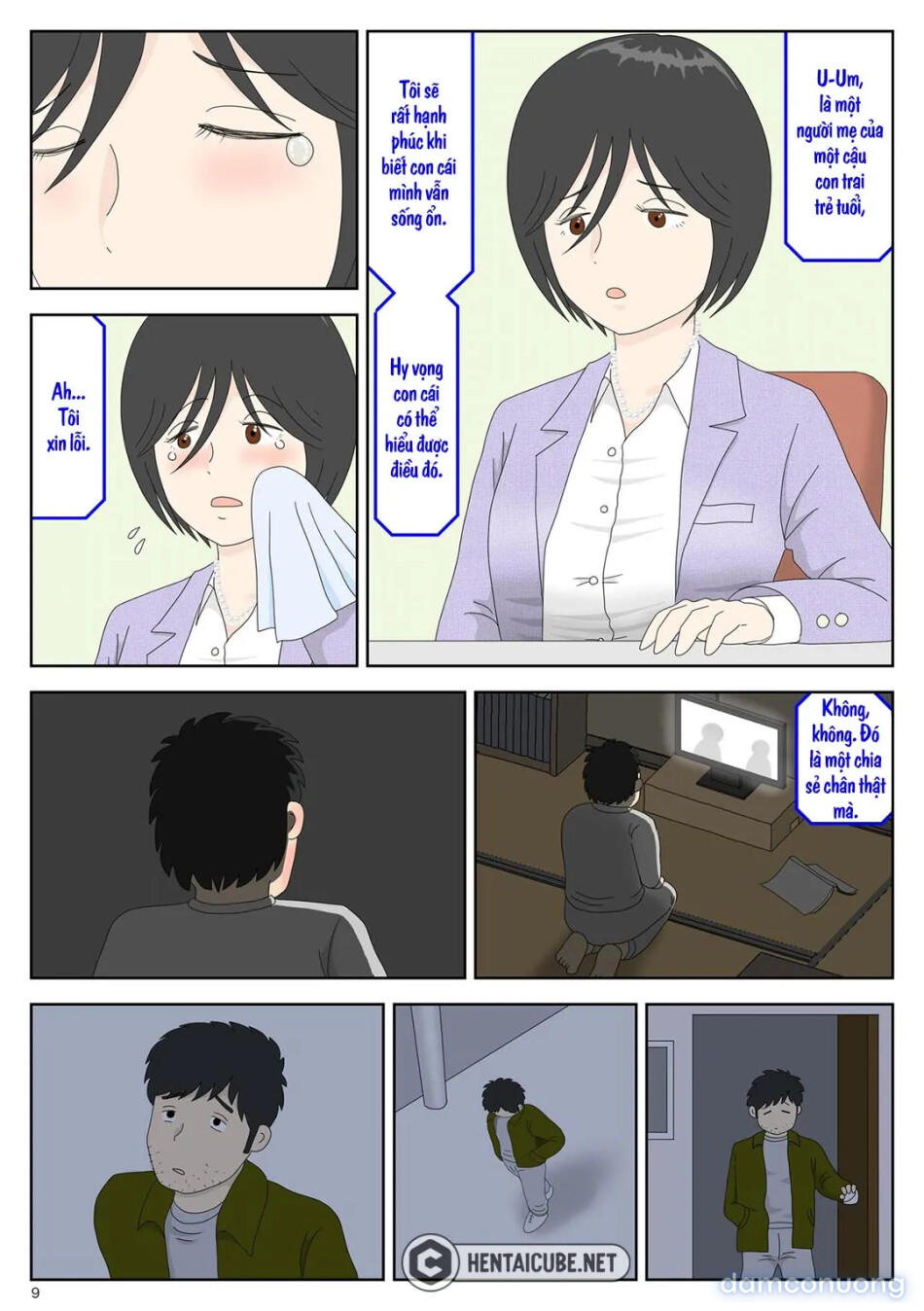 Bị mẹ phát hiện đang rình trộm thủ dâm [Onaneta Kaa-san; Masturbating to Mom] 