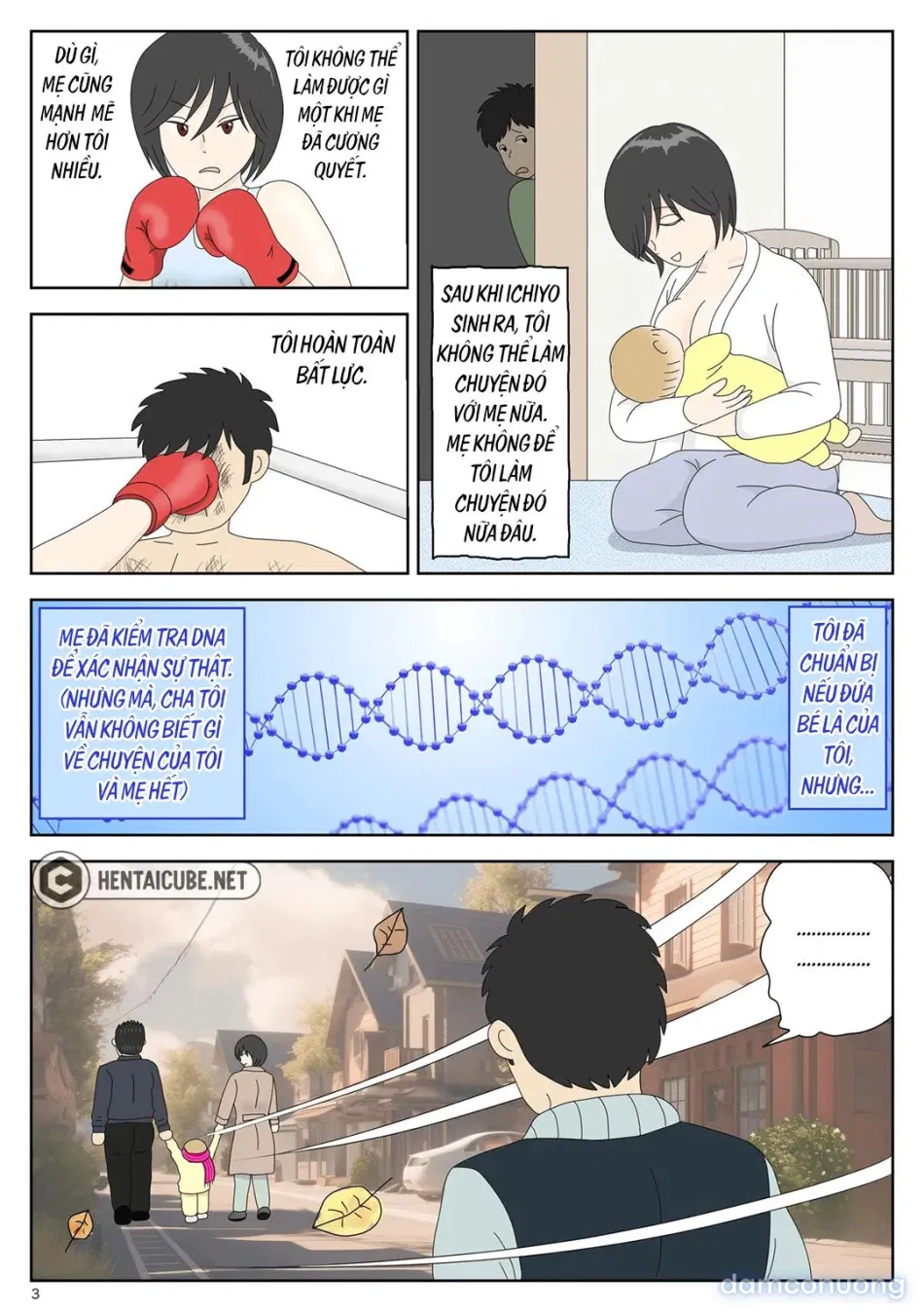 Bị mẹ phát hiện đang rình trộm thủ dâm [Onaneta Kaa-san; Masturbating to Mom] 