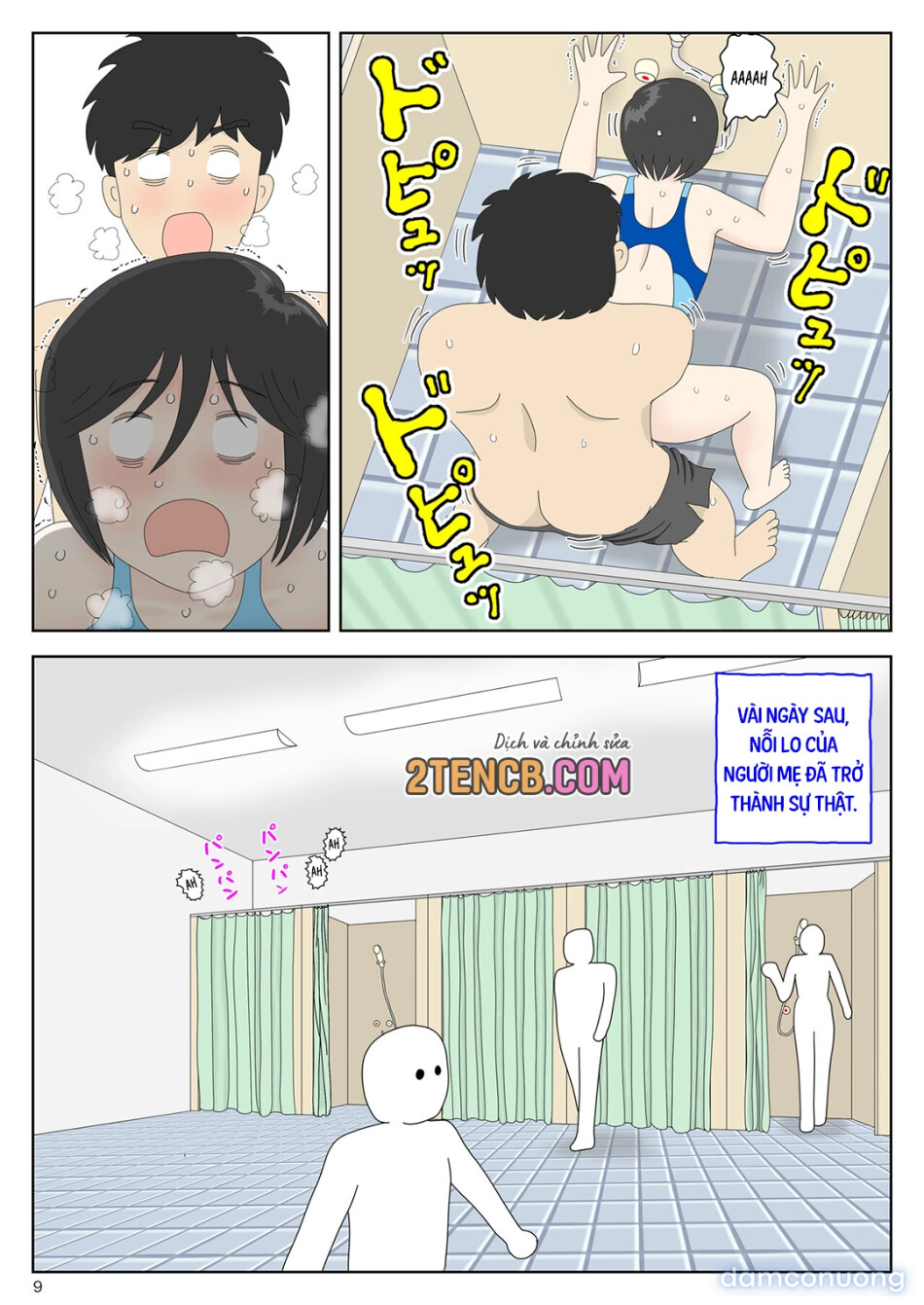 Bị mẹ phát hiện đang rình trộm thủ dâm [Onaneta Kaa-san; Masturbating to Mom] 