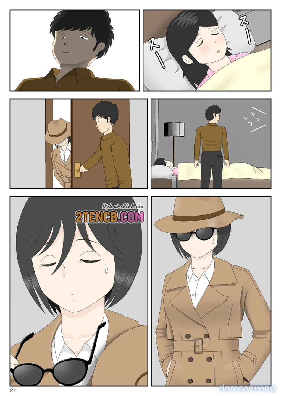 Bị mẹ phát hiện đang rình trộm thủ dâm [Onaneta Kaa-san; Masturbating to Mom] 
