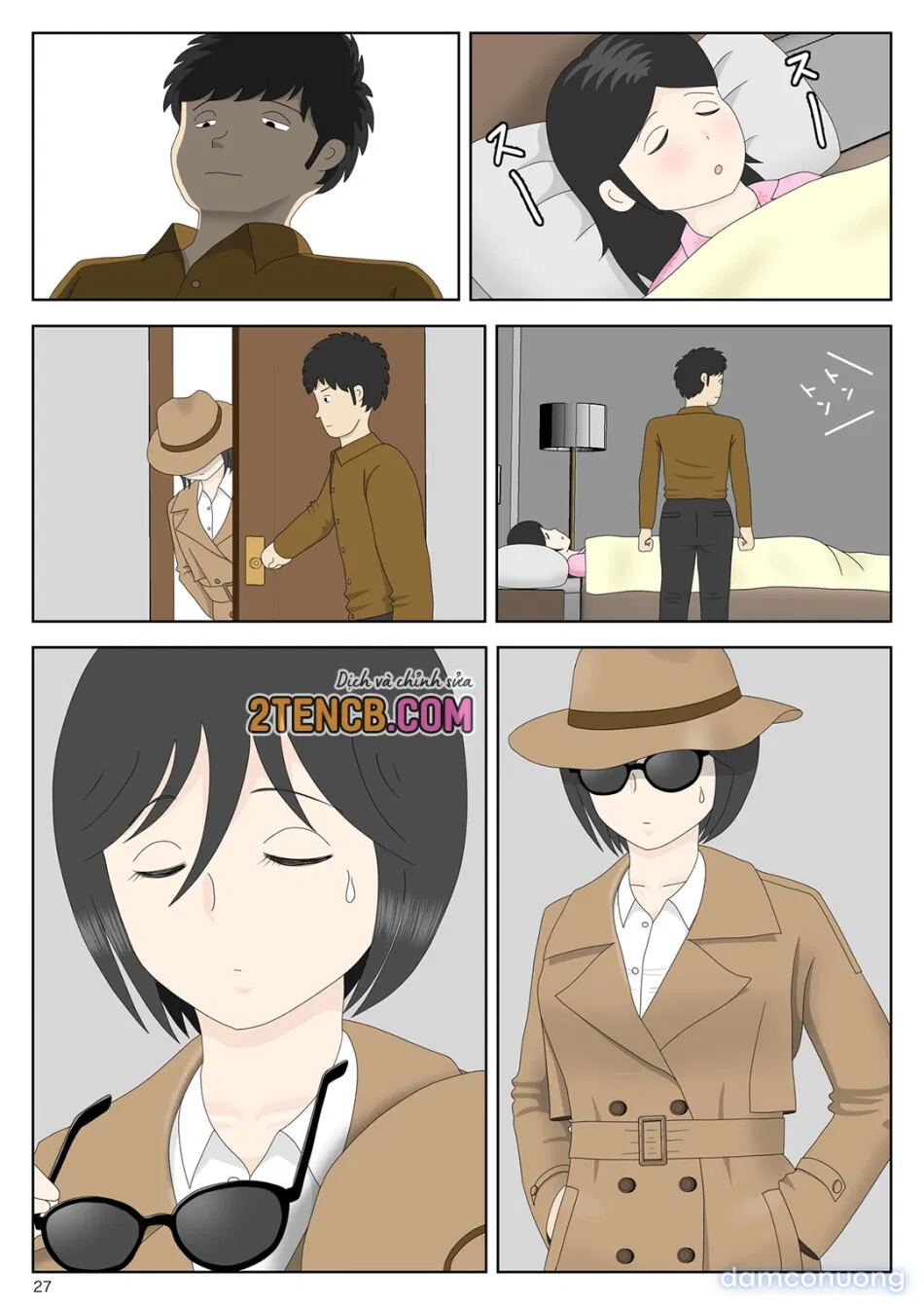 Bị mẹ phát hiện đang rình trộm thủ dâm [Onaneta Kaa-san; Masturbating to Mom] 