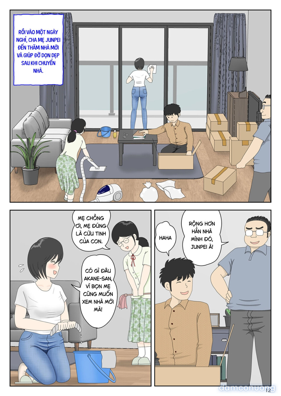 Bị mẹ phát hiện đang rình trộm thủ dâm [Onaneta Kaa-san; Masturbating to Mom] 
