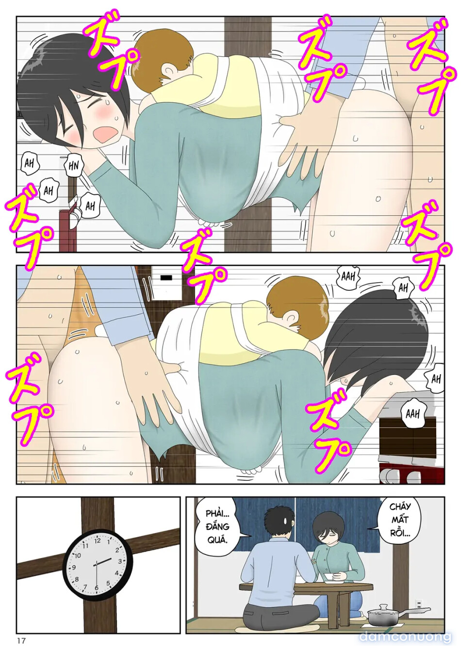 Bị mẹ phát hiện đang rình trộm thủ dâm [Onaneta Kaa-san; Masturbating to Mom] 