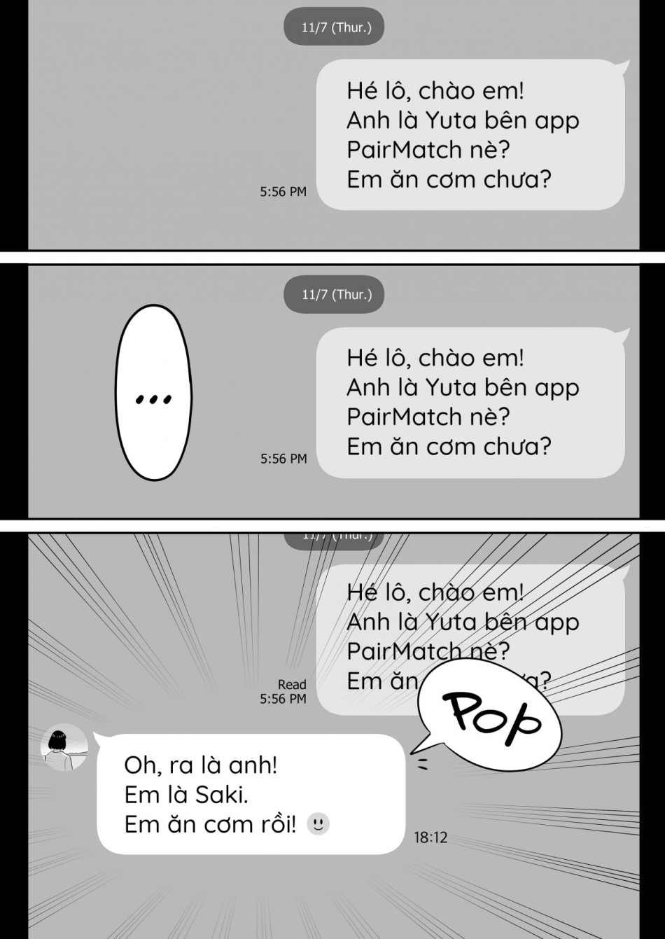 Lướt Tinder, Tôi chịch luôn vợ người ta. 