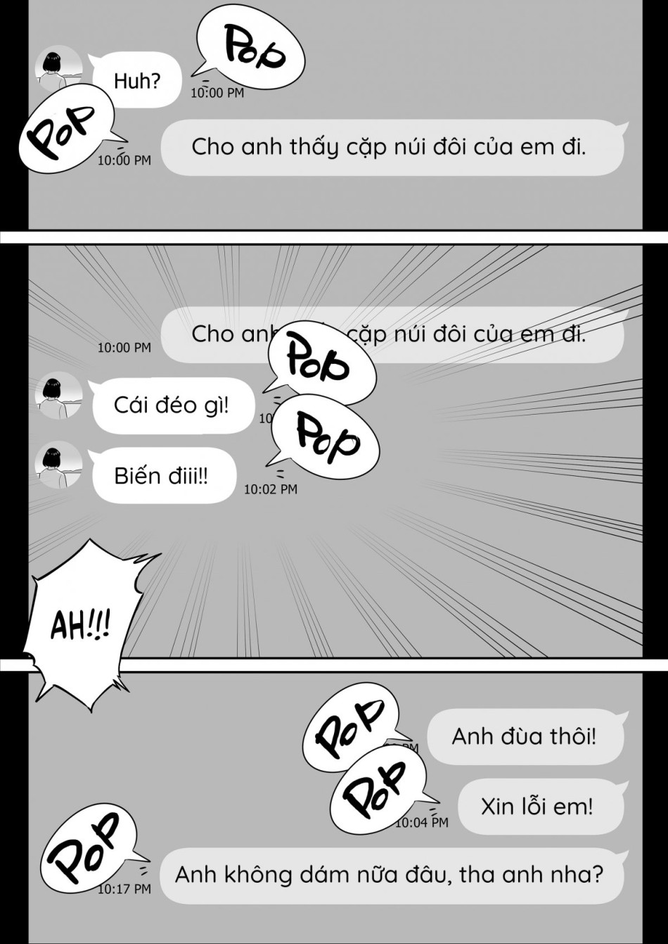 Lướt Tinder, Tôi chịch luôn vợ người ta. 