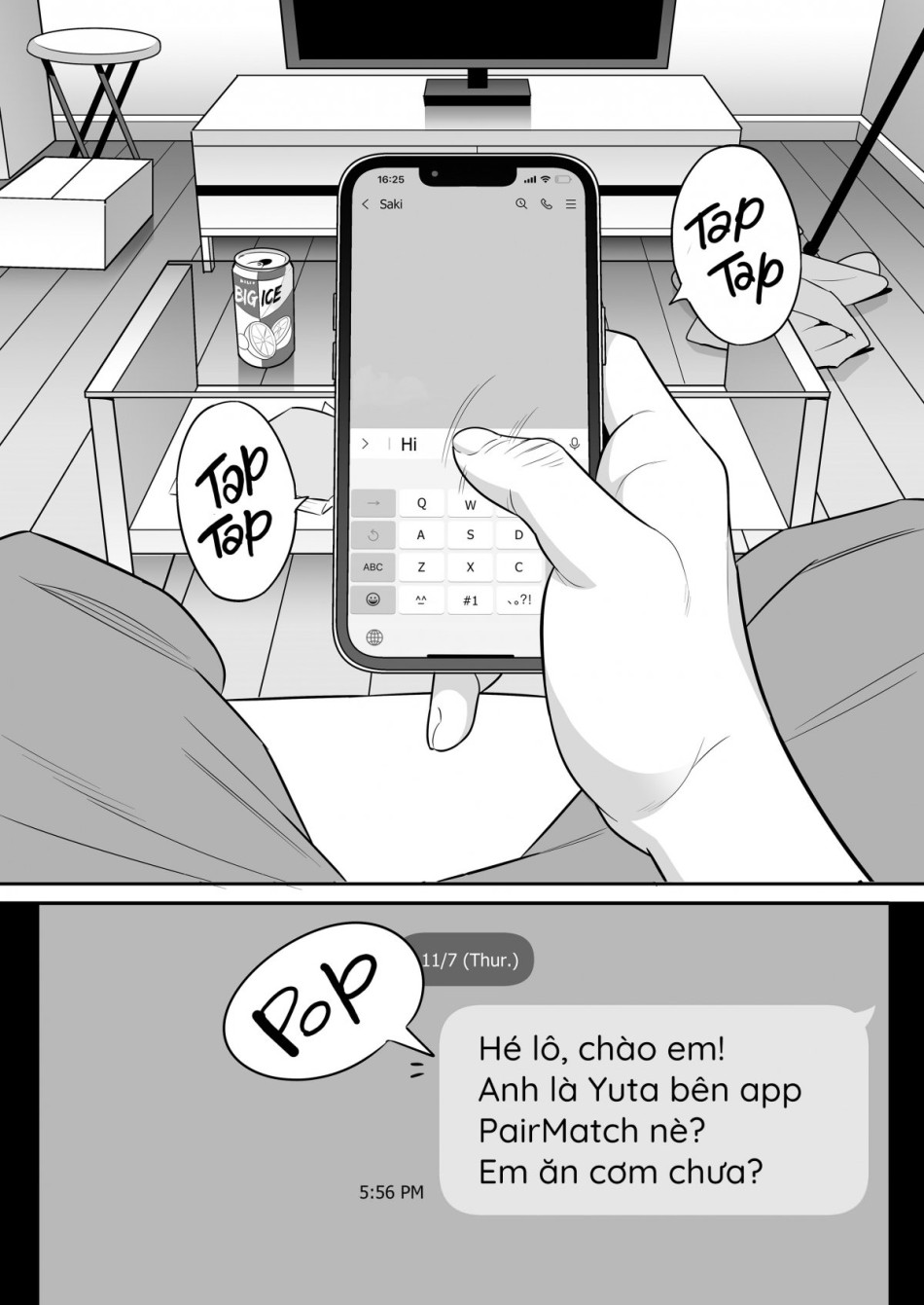 Lướt Tinder, Tôi chịch luôn vợ người ta. 