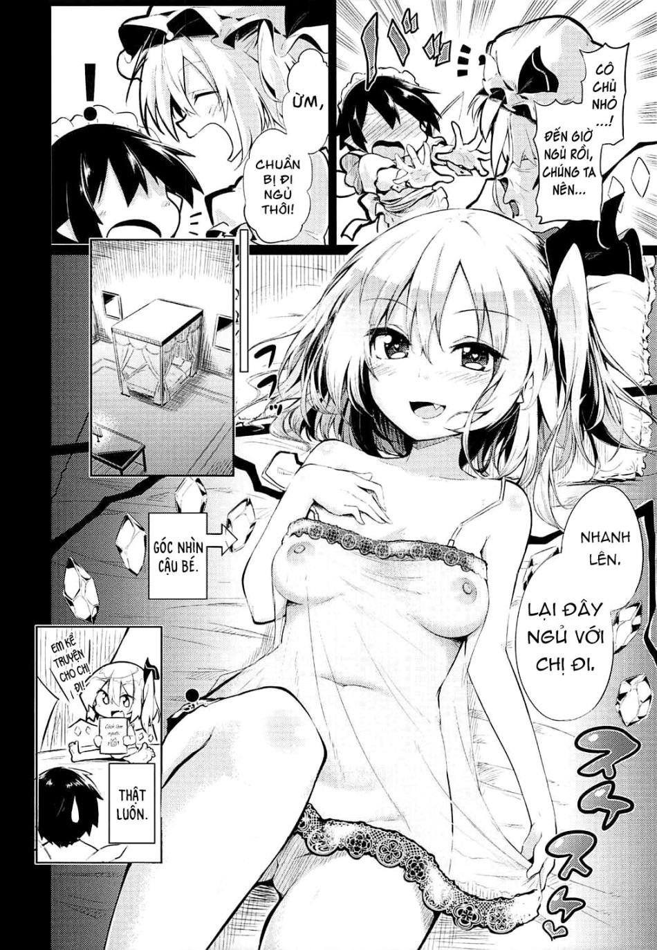 Em nên gọi chị là Flan onee-chan 