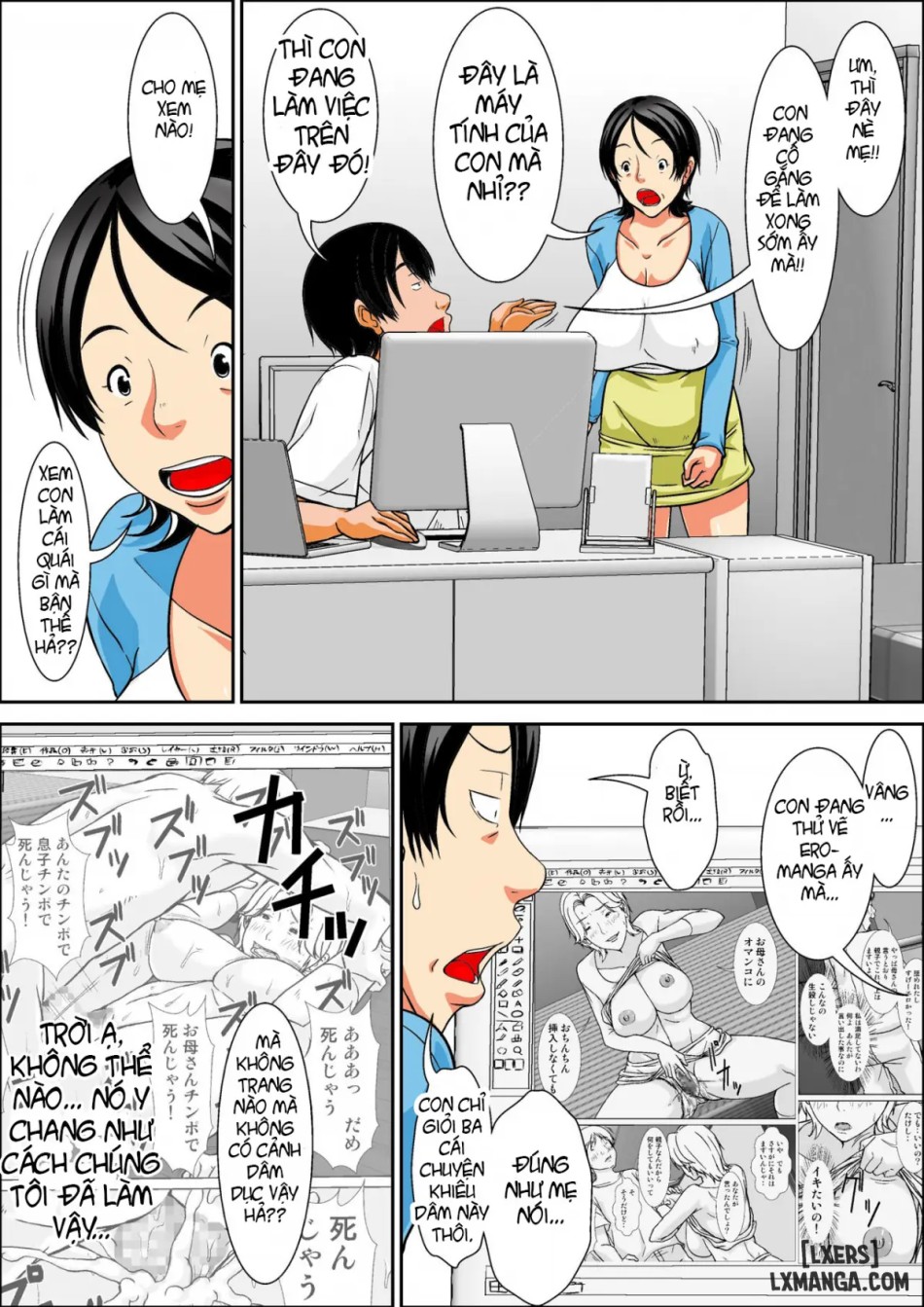Kora! Anta Hahaoya o Kudoite Nani Shiyou tte Iu no 2 (Full color) 