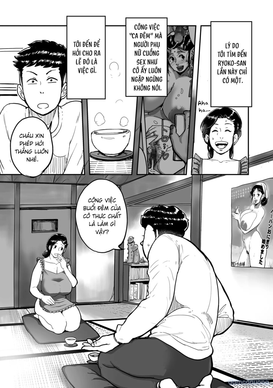 Bà cô Ryoko chỉ muốn làm tình 