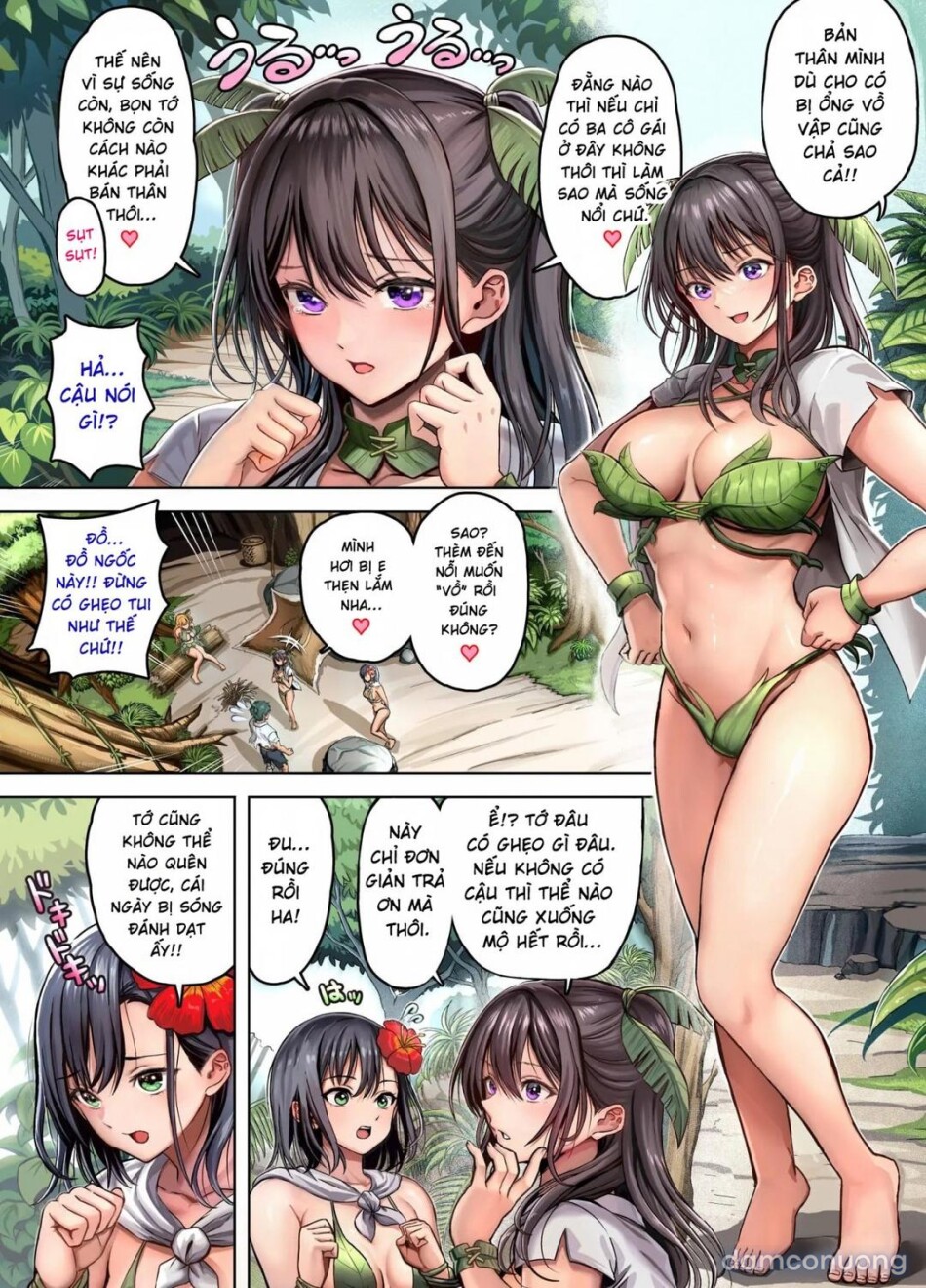 Dàn harem nơi hoang đảo 