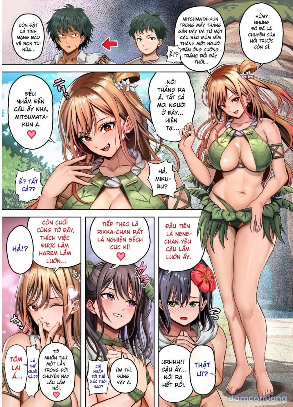 Dàn harem nơi hoang đảo 