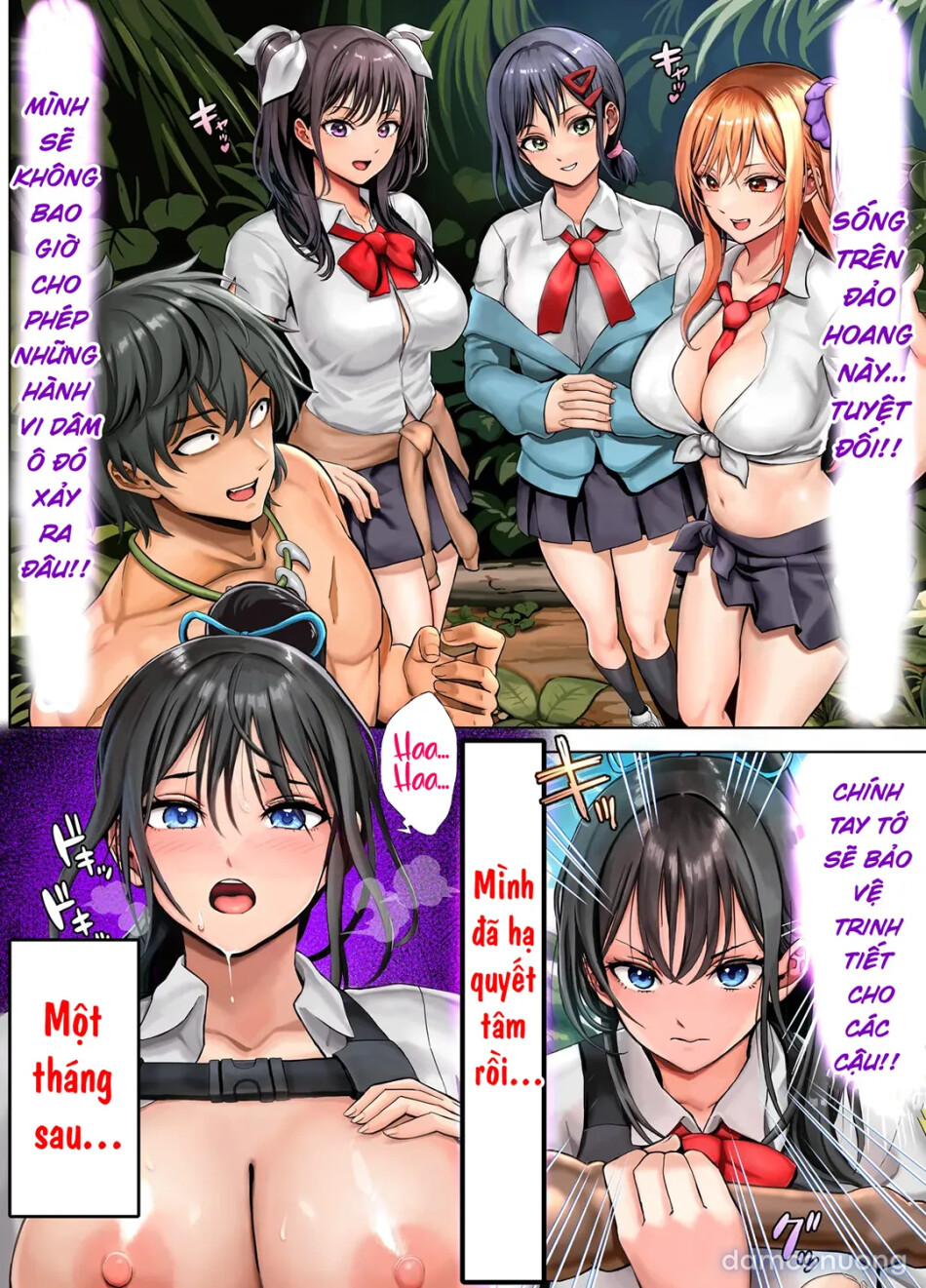 Dàn harem nơi hoang đảo 