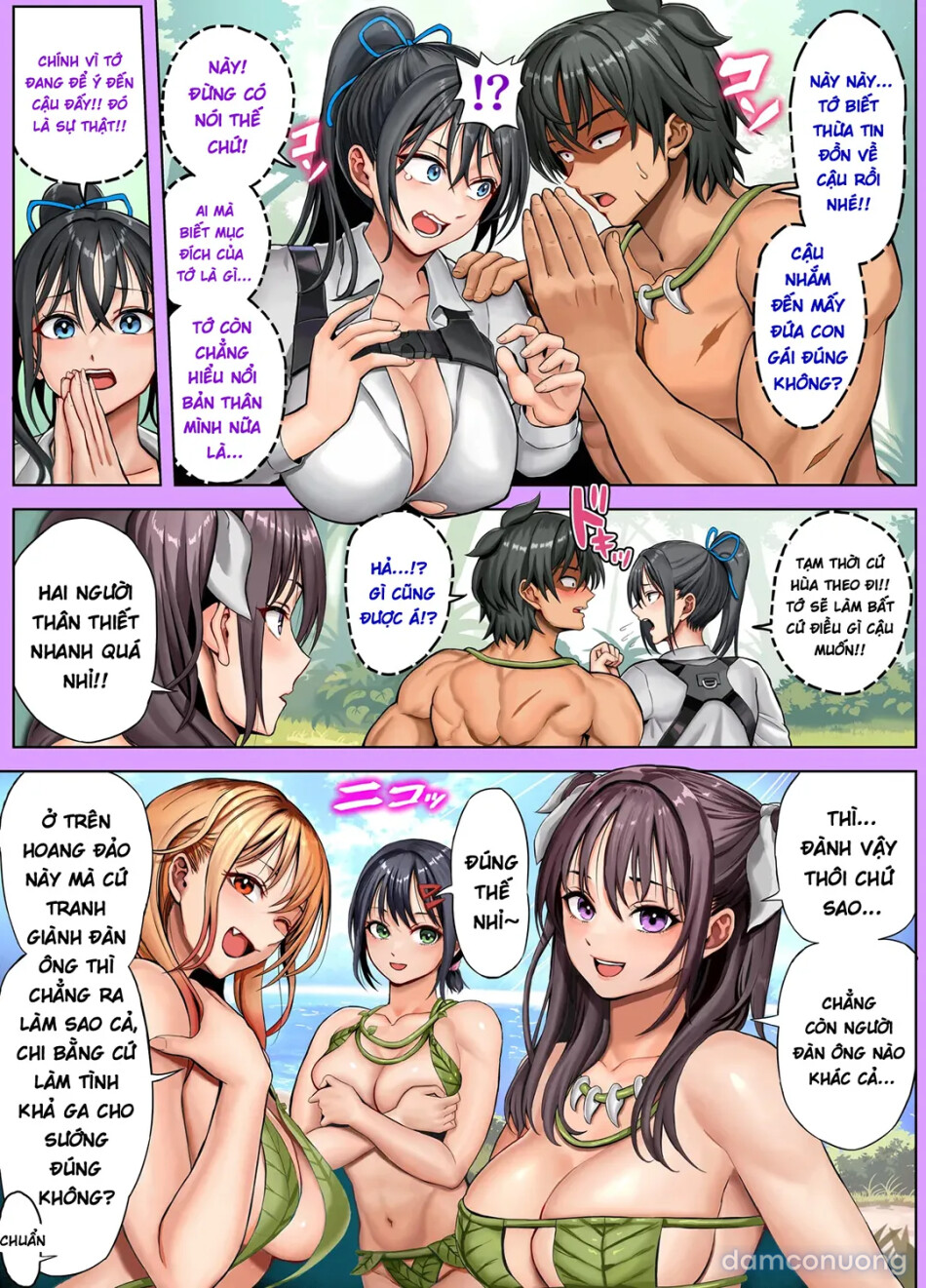 Dàn harem nơi hoang đảo 