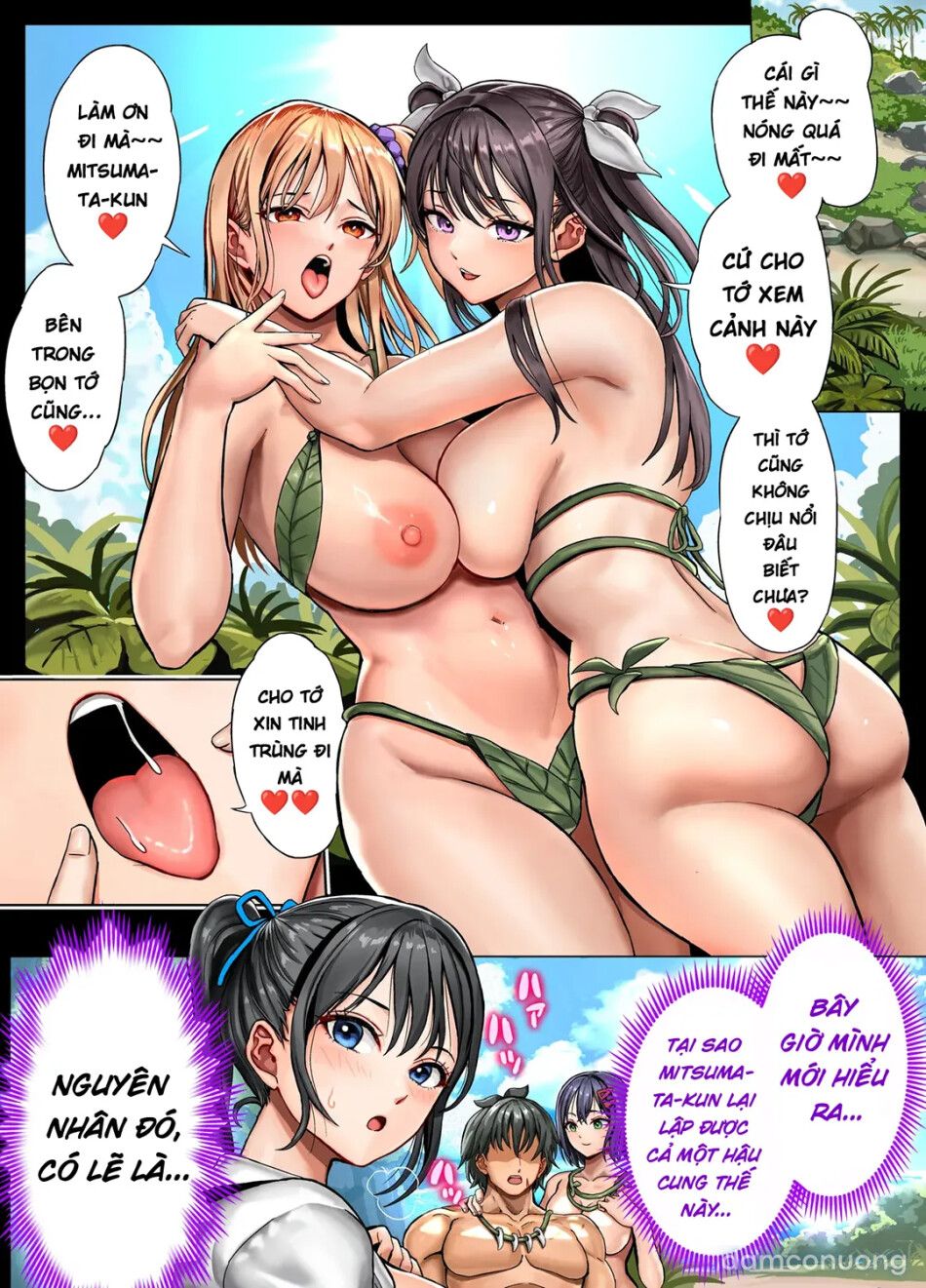 Dàn harem nơi hoang đảo 