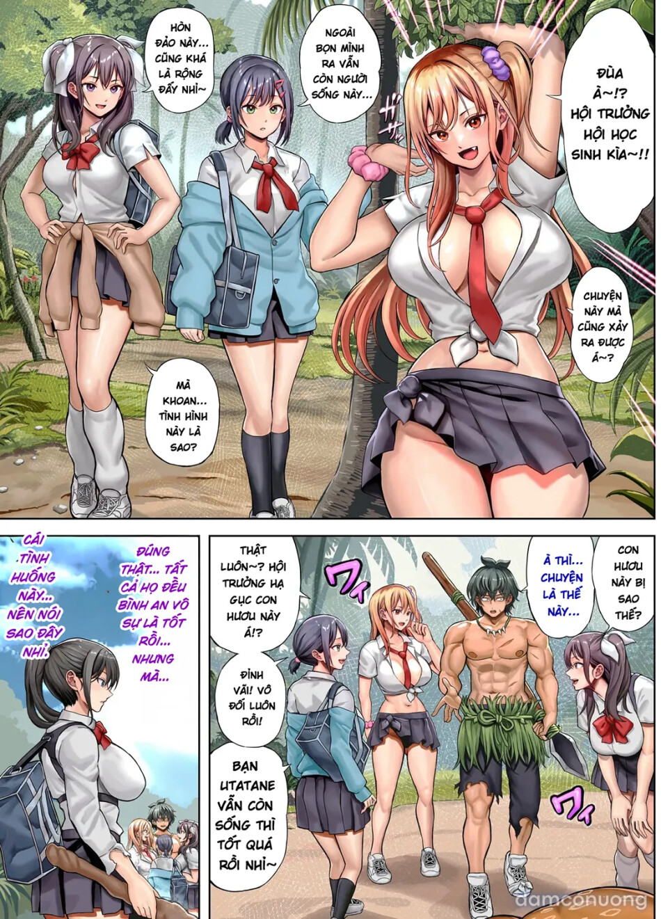 Dàn harem nơi hoang đảo 