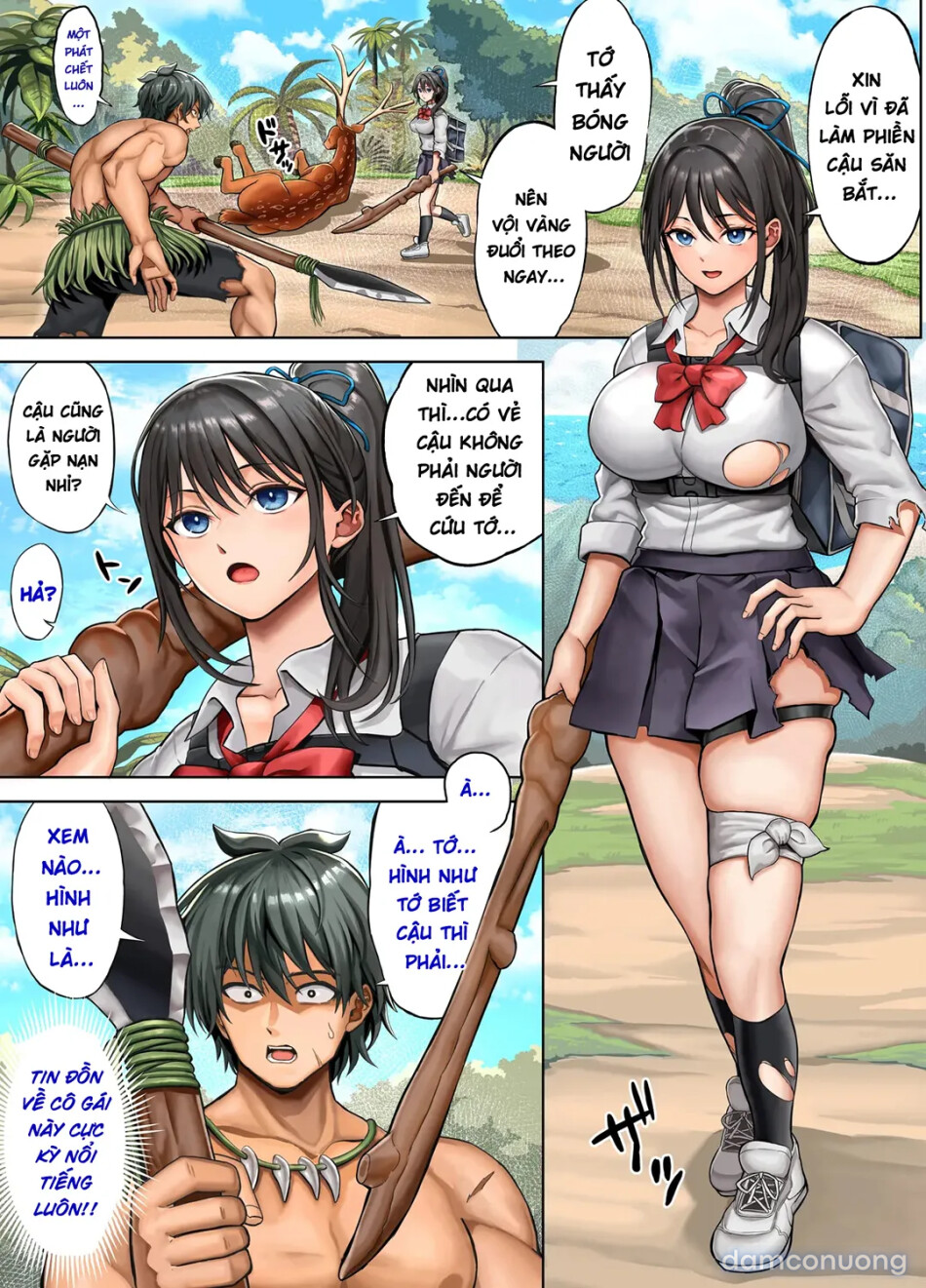 Dàn harem nơi hoang đảo 