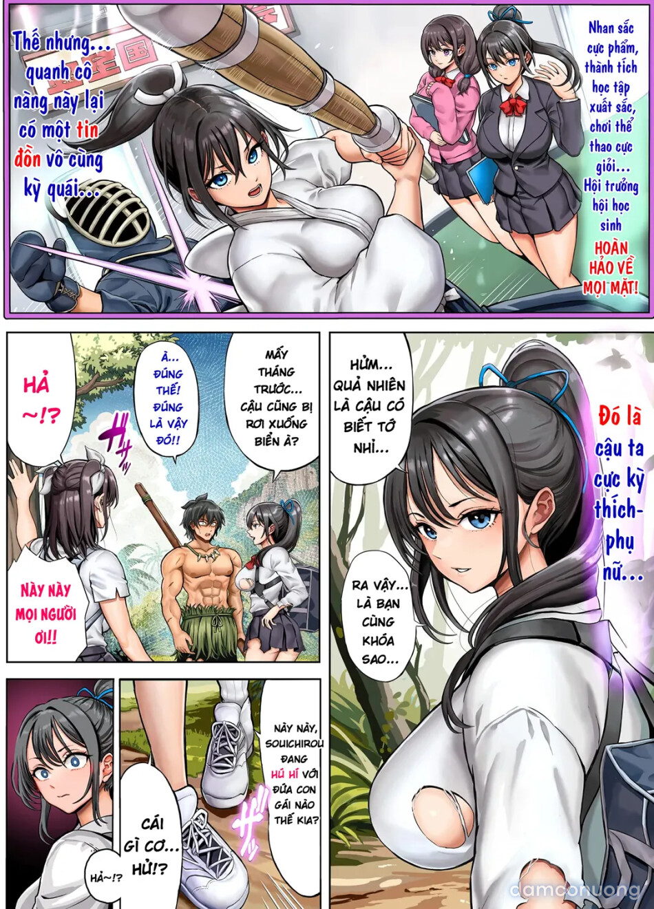 Dàn harem nơi hoang đảo 