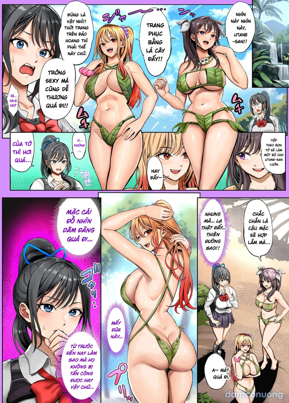 Dàn harem nơi hoang đảo 