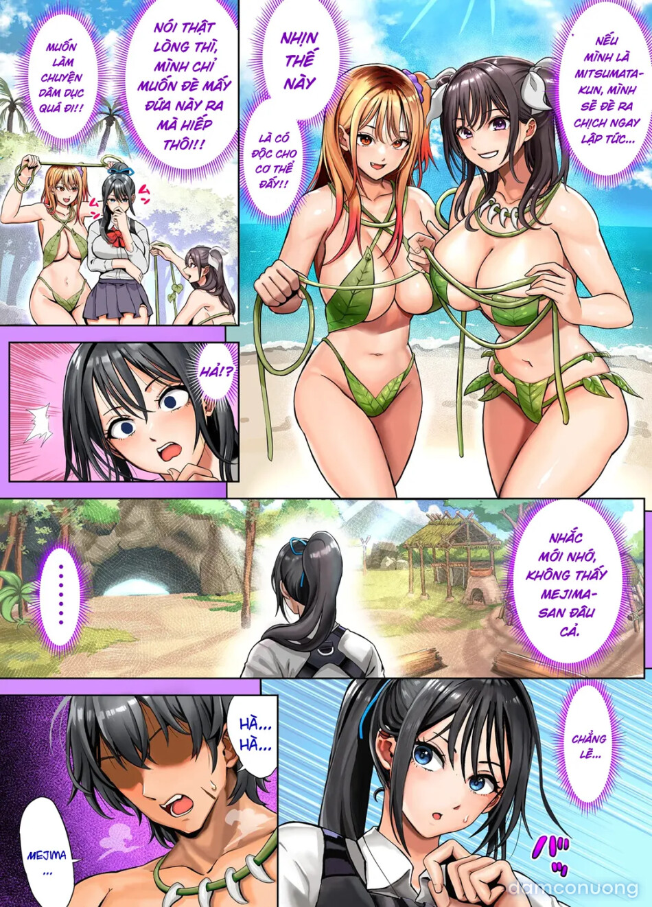 Dàn harem nơi hoang đảo 