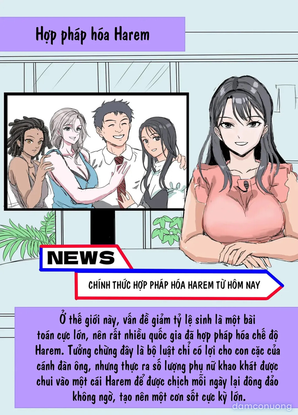 Dàn harem nơi hoang đảo 