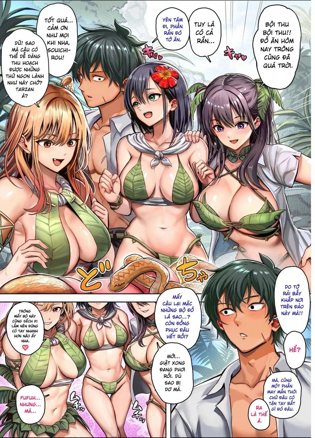 Dàn harem nơi hoang đảo 