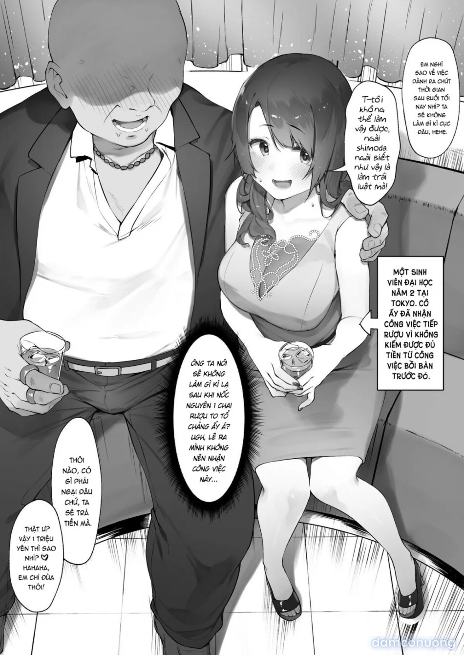 Khi bạn vượt quá giới hạn của 1 nhân viên tiếp rượu [Karui Kimochi de Kyabajou ni Natta Kekka ; When You Start Working as a Hostess Without Setting Boundaries] 