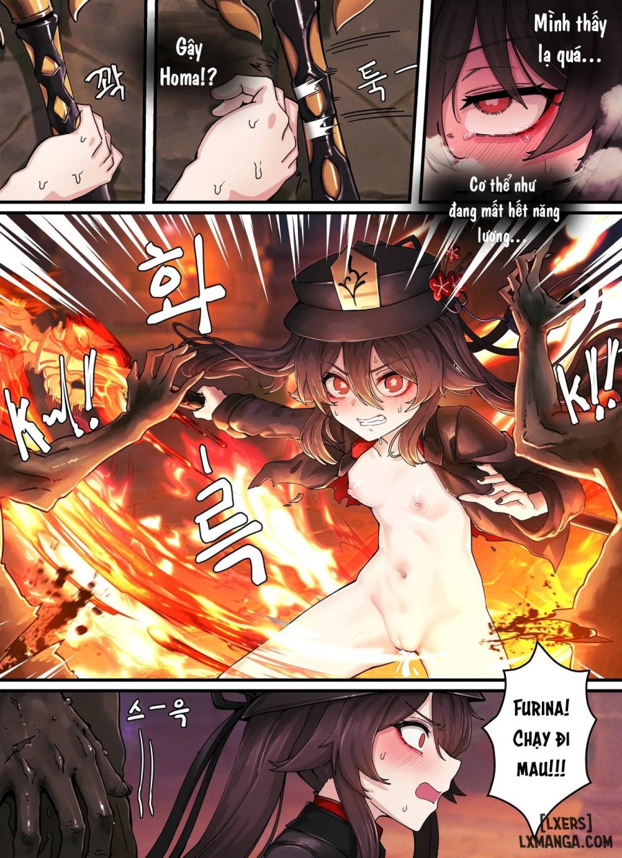 Teyvat Gravure #08: Hu Tao & Furina 