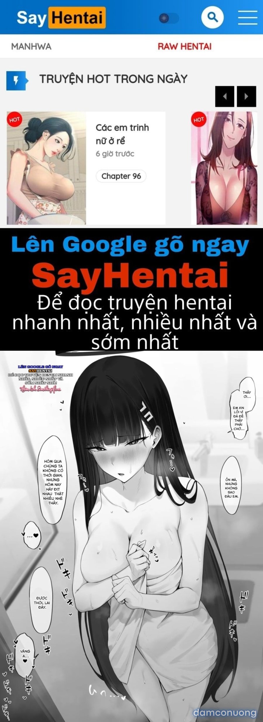 Chỉ đơn giản là làm tình với Rio thôi. 