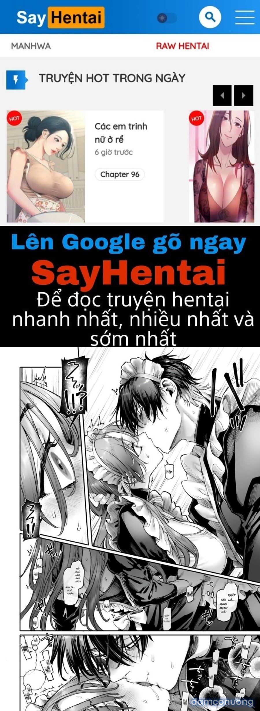 Nàng hầu gái giả trang và thủ lĩnh quỷ 