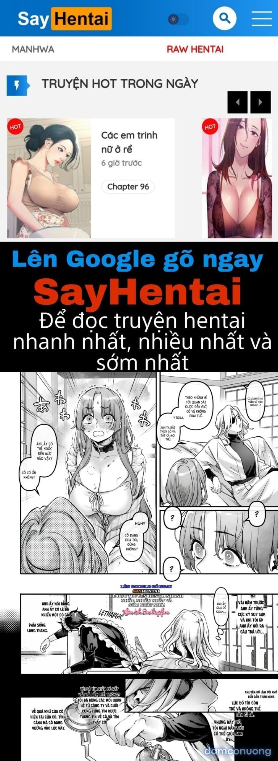 Nàng hầu gái giả trang và thủ lĩnh quỷ 