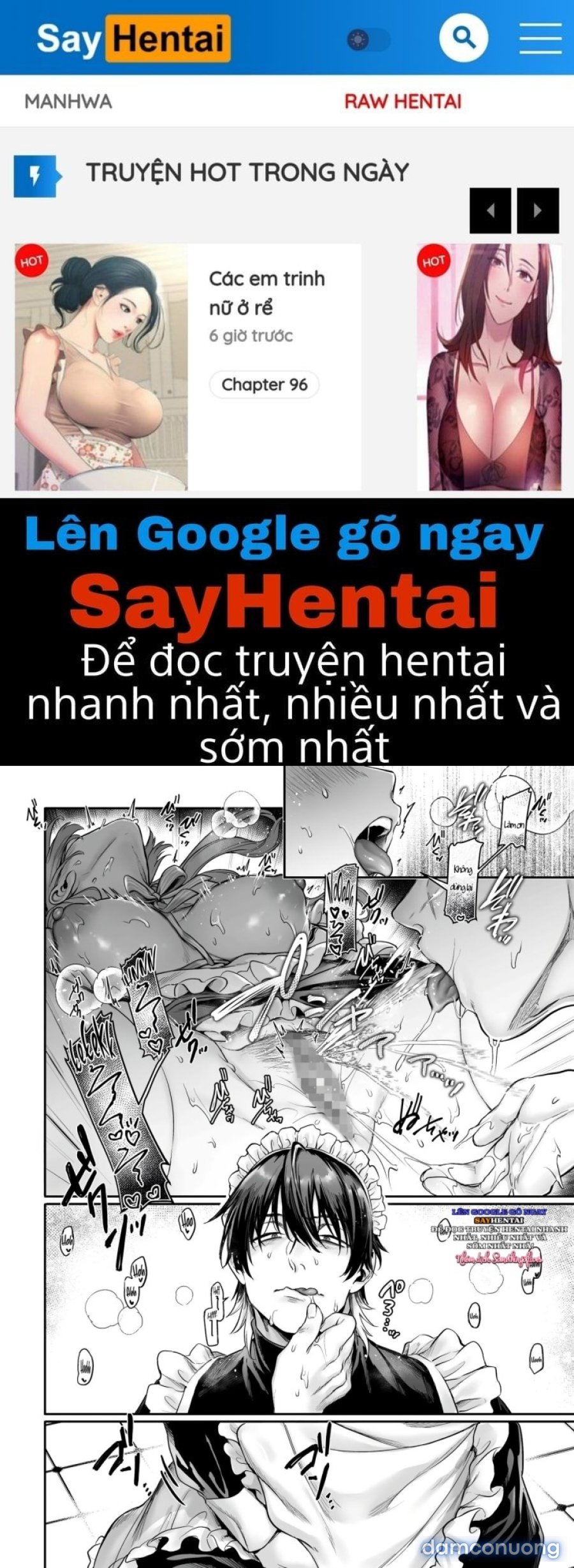 Nàng hầu gái giả trang và thủ lĩnh quỷ 
