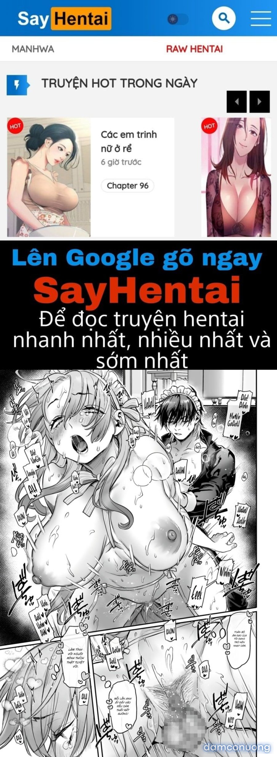 Nàng hầu gái giả trang và thủ lĩnh quỷ 