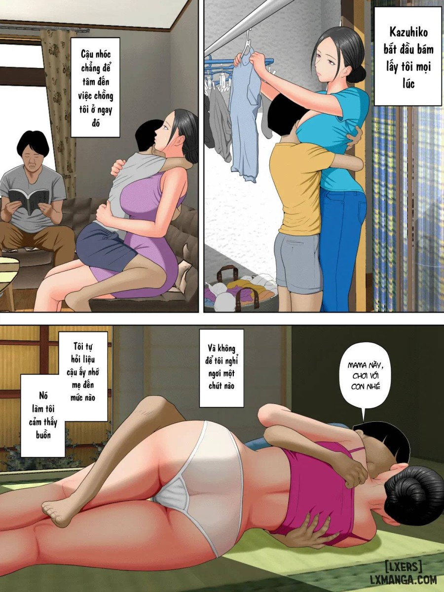 Otto no tsurego ni, komattemasu. 