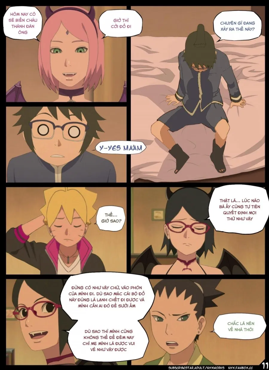 Đêm của succubus mắt đỏ (Naruto) 