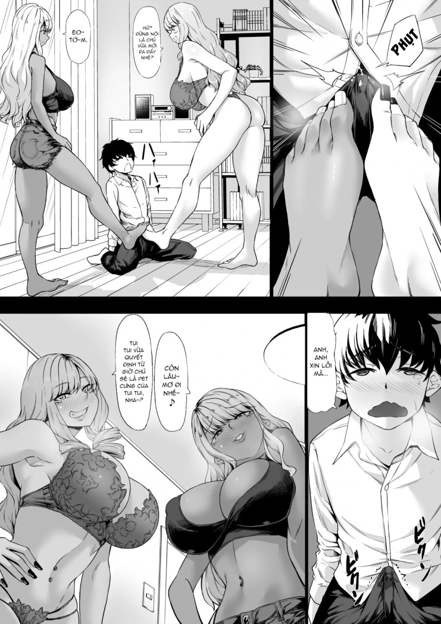 Từ nô lệ trong công ty trở thành thú cưng cho các en Gyaru 