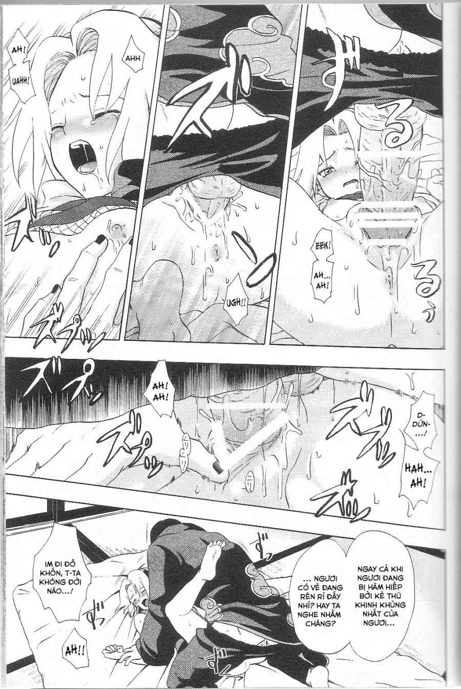Naruto đứng nhìn cô bạn bị hiếp 